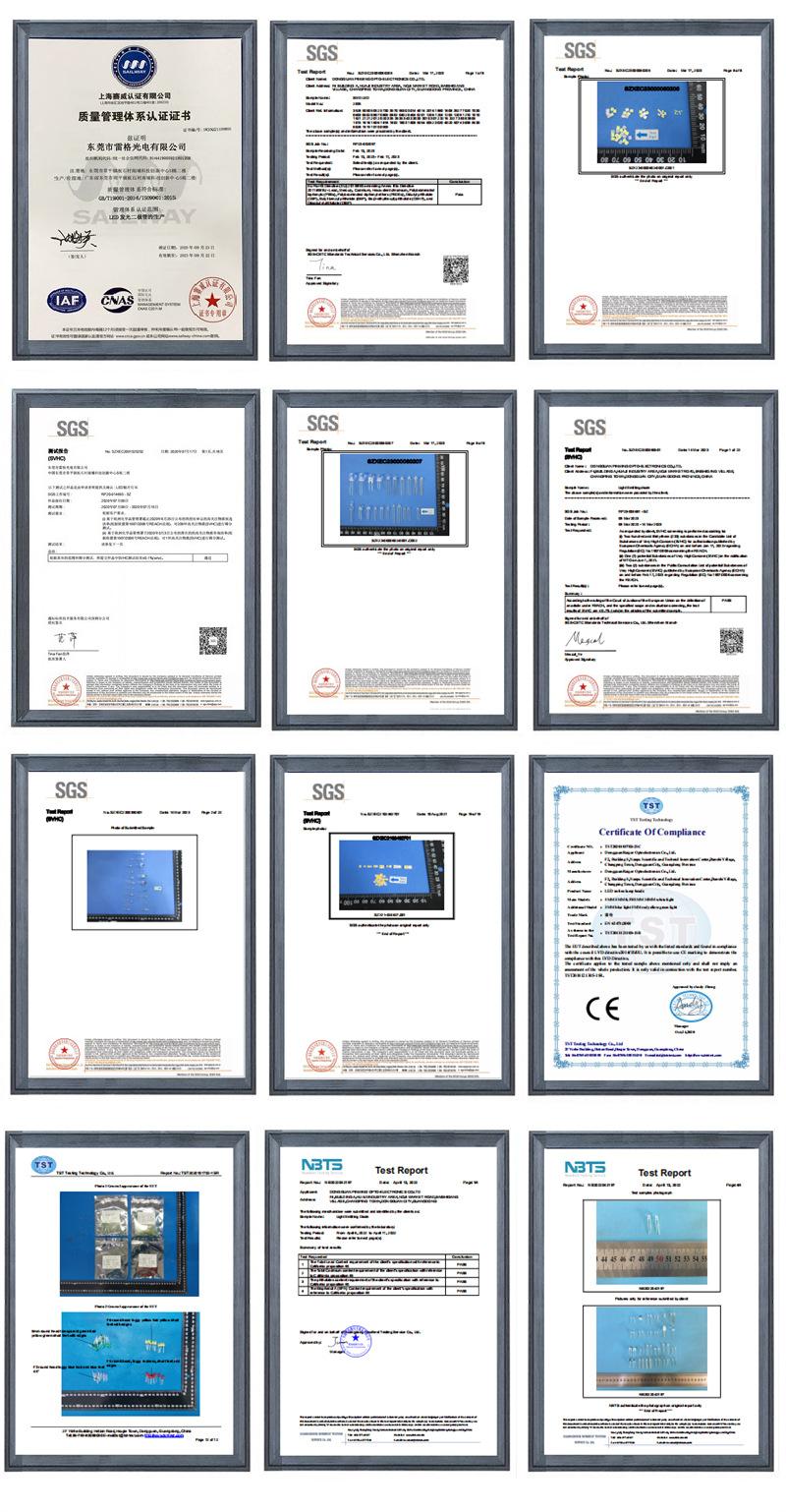 东莞市f3圆头白光灯珠直插二极管ledf3mm白光指示灯白色led灯珠高亮生产厂家