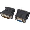 Conversor Dvi para Vga 24+1 Set-Top Box TV Laptop Monitor Projetor 1080 Alta Definição Externo