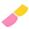Raspador de plástico PP de fábrica en stock raspador de crema para masa cortador de fideos raspador de pastel engrosado herramientas para hornear