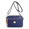 Bolso de Tela de Nylon Repelente al Agua de Moda Ligero Pequeño Cuadrado para Compras Bolso Cruzado Casual para Mujer Nuevo Bolso Cruzado de Moda