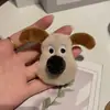Macacão de Pelúcia Desenho Animado Cão Chefe Filhote Fofo Piloto Pingente para Bolsa Acessórios de Roupa Acessórios para Capa de Celular