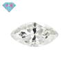 Huagang Gema Mosan Diamante Piedra Suelta Ojo de Caballo Hoja Anillo Superficie Moissanita Importada de EE. UU. Piedra Suelta Color d 1 quilate