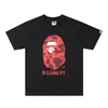 Camiseta de Verano Nueva de Manga Corta, Marca Auténtica de Tendencia, Tejido Pe de 230g, Resistente, Estilo Pareja, Corte Holgado, para Hombres y Mujeres
