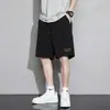 Pantalones Cortos Deportivos Casuales de Verano para Hombre, de Seda Helada, Delgados, de Secado Rápido, Sueltos, de Baloncesto, Cinco Puntos, Ropa Exterior, Playa