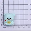 Ornamento de Urso Tridimensional Brilhante para Controle Central Acessórios de Resina Chaveiro Pingente Acessórios de Interior de Carro Acessórios de Carro