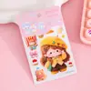 Pegatinas 5D tridimensionales con relieve para niñas, dibujos animados infantiles, autoadhesivas, impermeables, decoración DIY para funda de teléfono, patrones pequeños