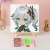 Nuevo pintura de diamantes diamante completo Dios Original animación de dibujos animados diy hecho a mano rompecabezas infantil punto de diamante punto de cruz juguete generación cabello
