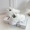 Zapatillas Chunky para Niños Primavera y Otoño Transpirables de Cuero para Niños y Niñas, Ligeras Antideslizantes para Niños, Zapatos Casuales para Escuela Primaria