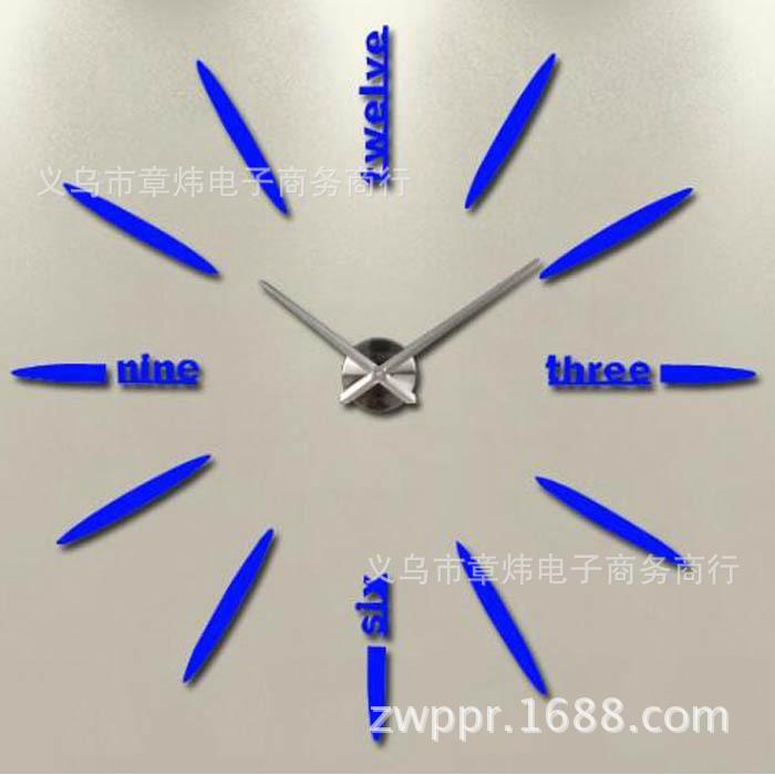 条字母兰色