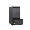 Caja de tarjetas de dos cubos colgante rápido gabinete de trabajo de acero tres cajones cuatro cajones cajón de oficina archivador a4 archivador de datos fabricante