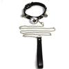 Collar de Campana Cinturón de Cuello Femenino Cadena Anillo de Cuello Masculino Cadena de Clavícula Anillo de Cuello Collar Cadena de Cuello Anillo de Cuello Gargantilla Sentido de Alto Nivel