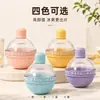 Molde de silicone para cubos de gelo em formato de lâmpada pequena, máquina de fazer cubos de gelo esféricos para uso doméstico de uísque, grau alimentício