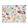 Mantel, Manteles Individuales Florales de Lino para Primavera y Verano, Textil para el Hogar, Aislamiento Térmico para Mesa de Comedor, Manteles Individuales de Estilo Occidental para Hotel, Posavasos