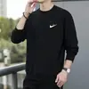 Moletom Masculino Novo Primavera e Outono 2025 Moletom Liso Masculino para Casal Tendência Esportiva Gola Redonda Tops Feminino