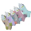 Meias Cano Baixo Elásticas Yunge Mei, Meias de Algodão Cor Sólida Absorventes de Suor, Meias Casuais, Meias de Malha Respiráveis, Venda no Atacado em Lote