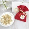 Bolsa de Sachet de Osmanthus Estilo Mismo Amor para Uso en el Hogar, Bolsa Pequeña de Flores con Cordón para el Festival del Bote del Dragón, Bolsa de Sachet de Aromaterapia para Montar en el Coche