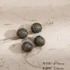 Artesanía Vintage Cuentas Espaciadoras de Plata y Cuentas para Tejer Pulseras, Accesorios de Cuentas Hechos a Mano para DIY, Materiales de Cuentas Sueltas