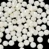 Cuentas de Flor de Rosa de ABS con Alto Brillo y Pétalos Tridimensionales, Pulseras de Hilo Hechas a Mano para Bricolaje, Collares, Accesorios de Joyería, Cuentas Sueltas al por Mayor