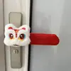 2026 Nuevos Guantes para Manija de Puerta Despertar del León Adornos para Casa Nueva Mudanza Decoración de Escena de Peluche Despertar del León