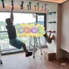 Estrutura de Escalada Pequena Nuvem Interna Barra Única de Parede Barra Suspensa para Puxar em Casa Treinamento Físico Infantil Escada Multifuncional