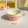 Estilo Instagram Menina Cone de Sorvete Fofo Tigela de Cerâmica Cor Sob Esmalte Alto Valor Tigela de Salada Tigela de Sobremesa Tigela com Alça