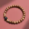 Contas Redondas Estilo Cook Combinadas com Contas da Sorte, Ágata Cinza e Ágata Vermelha, Pulseira Duplo Círculo 6mm, Pulseira Cook de Alto Padrão Estilo Chinês