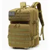 Mochila Táctica Militar Popular Bolsa 3P para Hombres, Gran Capacidad para Acampar al Aire Libre, Senderismo, Montañismo, Motocicleta, Mochila de Viaje 45L