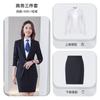 Terno Preto Masculino Primavera e Verão Novo Estilo Coreano Masculino e Feminino Mesmo Estilo Terno Top de Manga Comprida Jaqueta Slim-fit Roupa de Negócios