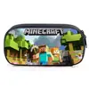 Atacado do Fabricante Mochila de Lápis Grande Capacidade para Estudante do Jogo Minecraft Estojo de Papelaria Estojo de Lápis de Desenho Caixa de Armazenamento de Material Escolar