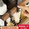 Estante de Almacenamiento para Baño de Nogal Baño Inodoro Escritorio de Lavado Inodoro Pared Estante de Almacenamiento sin Agujeros