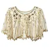 Vestido de Fiesta de los Años 20 Amazon Collar de Perlas Listo para Usar Pulsera Tocado Chal Producto Individual para Mujer