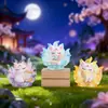 Caída de la Luna Qingqiu Zorro de Nueve Colas Figura de Caja Sorpresa de Gama Alta y Moderna Adorno Creativo de Caja Sorpresa Sensación Viral Mítica Caja Sorpresa
