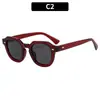 Nuevas Gafas de Sol Poligonales Elegantes Estilo Retro Versátiles Protección Solar de Moda Europea y Americana Gafas de Sol Transfronterizas para Vacaciones
