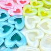 Parche de corazón de amor con estampado de tulipán sonriente, pendientes suaves y bonitos, pulsera, cadena para teléfono móvil, accesorios