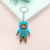 Chaveiro da Viúva Negra Boneca 3D Pingente Bolsa Decoração de Papelaria Pequeno Presente Chaveiro de Celebridade da Internet