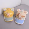 Chapéus Infantis Primavera e Outono Novos Bonés de Bebê para Cobrir Bebês Meninas Fofas Proteção Solar Bonés de Beisebol para Meninos