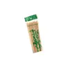 Fabricante de brochetas para barbacoa, pimiento linterna, brochetas de sandía, disponibles en varios grosores, tenedores para barbacoa en forma de U, en caja
