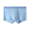 Calzoncillos tipo bóxer sin costuras de seda helada de secado rápido para hombre Calzoncillos tipo bóxer deportivos para niño 5A Transpirables Antibacterianos Transmisión en vivo