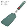 Utensilios de Cocina de Silicona Verde Oscuro Mango de Acero Inoxidable Espátula para Freír Espátula Perforada Utensilios de Cocina Espátula para Cocinar Espátula de Silicona para Sartén y Olla