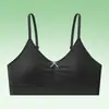 Ropa interior de algodón modal para mujer, estilo fino de verano, push-up para busto pequeño, sujetador cómodo para chicas de universidad y preparatoria, verano