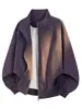 Chaqueta deconstructora Flying American 2026, chaqueta de béisbol holgada para hombre, cuello alto, nuevo estilo de otoño, corte holgado, para adolescentes