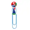 Clips Decorativos de PVC para el Mundial de Fútbol Suministros de Oficina Marcapáginas Lindos Clips de Papel Creativos para Manualidades