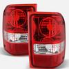 Lanternas Traseiras Adequadas para Ford Ranger 2001 - 2011 Luzes de Freio e Lanternas Traseiras