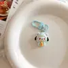 Lindo Dibujo Animado Sanrio Colgante Llavero Accesorios para Mochila Estudiante Corazón de Niña Adornos Colgantes para Teléfono Celular Regalo para Novia