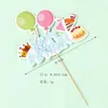 Decoraciones Lindas para Pastel de Princesa Accesorios para Tarjeta de Cumpleaños Escenario Fiesta Niña Bebé Tema Vestir