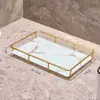 Gabinete de banheiro, vaso sanitário, lavatório, organizador de cosméticos, prateleira de armazenamento, bandeja de bancada, estilo de luxo leve