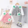 Conjunto de Verano para Bebé Niña 2023 Ropa y Pantalones Infantiles Modernos Estilo Coreano Pequeño Conjunto Estilo Chanel para Niñas
