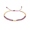 Pulsera Pequeña de Piedra de Uva Natural con Cuentas para Niñas Simple Nicho Pulsera de Cuentas Miyuki Estilo Ins Joyería Europea y Americana