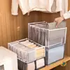 Caja de Almacenamiento para Ropa Interior, Calcetines y Ropa Interior Tres en Uno Organizador de Cajones para el Hogar, Caja Divisoria para Ropa y Pantalones de Armario