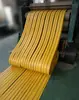 Venta al por mayor del fabricante Cinta Plana Amarillo Brillante Naranja Verde Azul Marrón Correa Plana Correa de Exportación